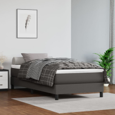 vidaXL szürke műbőr rugós ágykeret 90x200 cm ágy és ágykellék