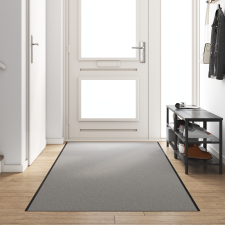 vidaXL Szürke Négyszögletes Lábtörlő 120x350 cm lakástextília