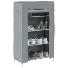 vidaXL szürke nem szőtt szövetből cipőszekrény 60,5x30x97 cm bútor