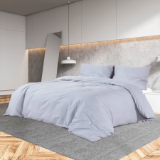 vidaXL szürke pamut ágyneműhuzat-garnitúra 240 x 200 cm lakástextília