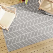 vidaXL szürke PP kültéri szőnyeg 160 x 230 cm lakástextília