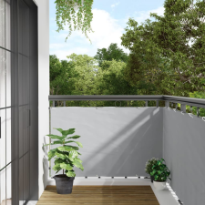 vidaXL szürke PVC kerti belátás elleni paraván 500x90 cm kerti bútor