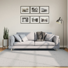 vidaXL szürke rövid szálú puha és mosható szőnyeg 200 x 200 cm lakástextília
