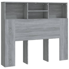 vidaXL szürke sonoma áthidaló szekrény 120 x 19 x 103,5 cm (817247) ágy és ágykellék