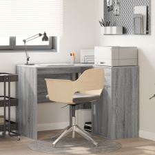 vidaXL Szürke Sonoma Sarokasztal 102x88x75 cm Műgyanta íróasztal