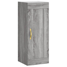 vidaXL szürke sonoma szerelt fa fali szekrény 34,5x34x90 cm (835024) bútor
