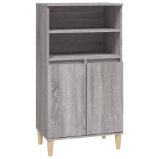 vidaXL szürke sonoma szerelt fa magasszekrény 60 x 36 x 110 cm (821226) bútor