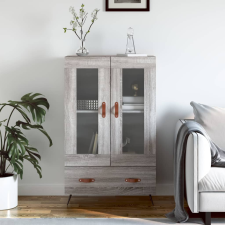 vidaXL szürke sonoma szerelt fa magasszekrény 69,5 x 31 x 115 cm bútor
