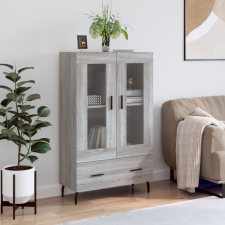 vidaXL szürke sonoma szerelt fa magasszekrény 69,5 x 31 x 115 cm bútor