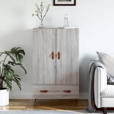 vidaXL szürke sonoma szerelt fa magasszekrény 69,5 x 31 x 115 cm bútor