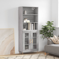 vidaXL szürke sonoma szerelt fa magasszekrény 69,5 x 34 x 180 cm bútor