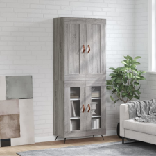 vidaXL szürke sonoma szerelt fa magasszekrény 69,5 x 34 x 180 cm bútor