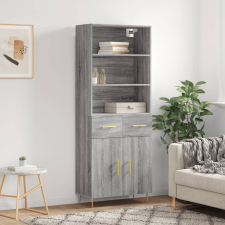 vidaXL szürke sonoma szerelt fa magasszekrény 69,5 x 34 x 180 cm bútor