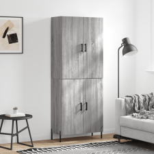 vidaXL szürke sonoma szerelt fa magasszekrény 69,5 x 34 x 180 cm bútor
