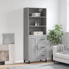 vidaXL szürke sonoma szerelt fa magasszekrény 69,5 x 34 x 180 cm bútor