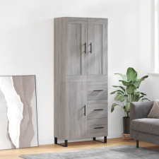 vidaXL szürke sonoma szerelt fa magasszekrény 69,5 x 34 x 180 cm bútor