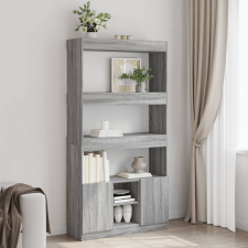 vidaXL szürke sonoma szerelt fa magasszekrény 92 x 33 x 180 cm bútor