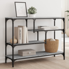 vidaXL szürke sonoma szerelt fa tálalóasztal 100x30x75 cm bútor