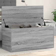 vidaXL szürke sonoma szerelt fa tárolóláda 100x42x46 cm bútor