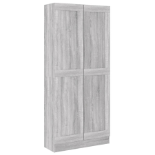 vidaXL szürke sonoma színű fa fürdőszobaszekrény 82,5x30,5x185,5 cm (815115) bútor