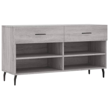vidaXL szürke sonoma színű műfa cipőpolc 102 x 35 x 55 cm (829762) bútor