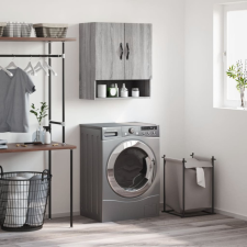 vidaXL szürke sonoma színű műfa faliszekrény 60 x 31 x 70 cm bútor