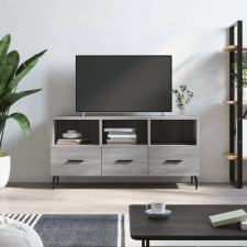 vidaXL szürke sonoma színű műfa TV-szekrény 102 x 36 x 50 cm bútor