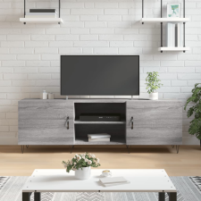 vidaXL szürke sonoma színű műfa TV-szekrény 150x30x50 cm bútor