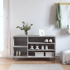vidaXL szürke sonoma színű szerelt fa cipősszekrény 102x36x60 cm bútor