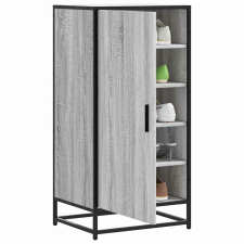 vidaXL szürke sonoma színű szerelt fa cipőtartó 48x38x97,5 cm bútor