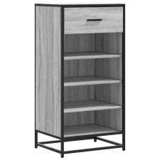 vidaXL szürke sonoma színű szerelt fa cipőtartó 48x38x97,5 cm (849212) bútor