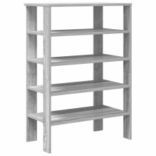 vidaXL szürke sonoma színű szerelt fa cipőtartó 61x32x87,5 cm (859856) bútor