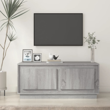 vidaXL szürke sonoma színű szerelt fa dohányzóasztal 102x50x44 cm bútor