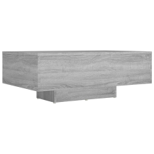 vidaXL szürke sonoma színű szerelt fa dohányzóasztal 85 x 55 x 31 cm (815760) bútor