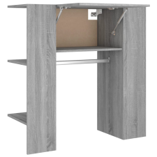 vidaXL szürke sonoma színű szerelt fa előszobaszekrény 97,5x37x99 cm (820515) bútor