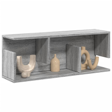 vidaXL szürke sonoma színű szerelt fa faliszekrény 80 x 20 x 30 cm bútor
