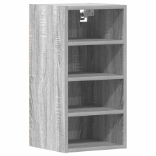 vidaXL szürke sonoma színű szerelt fa függőszekrény 30x29,5x60 cm (854171) bútor