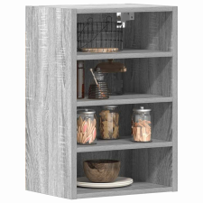 vidaXL szürke sonoma színű szerelt fa függőszekrény 40x29,5x60 cm bútor