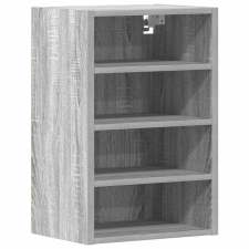 vidaXL szürke sonoma színű szerelt fa függőszekrény 40x29,5x60 cm (854180) bútor