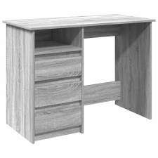 vidaXL szürke sonoma színű szerelt fa íróasztal 102x50x75 cm (860468) íróasztal