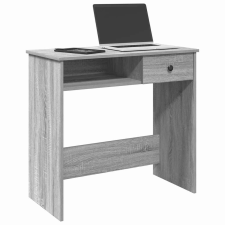 vidaXL szürke sonoma színű szerelt fa íróasztal 80x40x75 cm íróasztal