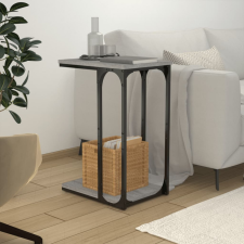 vidaXL szürke sonoma színű szerelt fa kisasztal 40 x 30 x 60 cm bútor