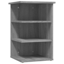 vidaXL szürke sonoma színű szerelt fa kisszekrény 35x35x55 cm (826367) bútor