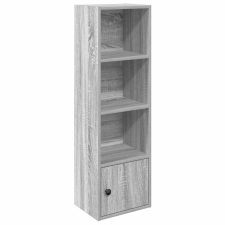 vidaXL szürke sonoma színű szerelt fa könyvespolc 31x24x102 cm (860342) bútor