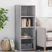 vidaXL szürke sonoma színű szerelt fa magasszekrény 45 x 41 x 124 cm bútor