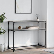 vidaXL szürke sonoma színű szerelt fa tálalóasztal 100x35,5x75 cm bútor