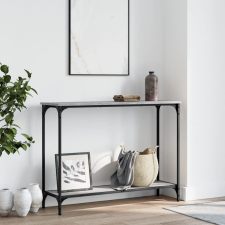 vidaXL szürke sonoma színű szerelt fa tálalóasztal 101x30,5x75 cm bútor