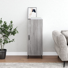 vidaXL szürke sonoma színű szerelt fa tálalószekrény 34,5 x 34 x 90 cm bútor