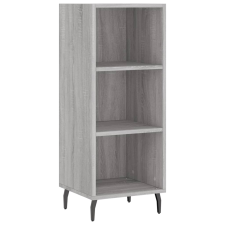 vidaXL szürke sonoma színű szerelt fa tálalószekrény 34,5x32,5x90 cm (828754) bútor