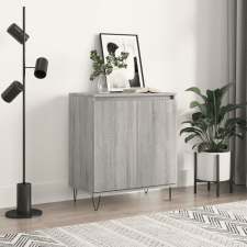 vidaXL szürke sonoma színű szerelt fa tálalószekrény 60 x 35 x 70 cm bútor